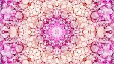 Soyut arkaplan. Arkaplan sanatı. Neslin Mandala 'sı. Video klip arka planı. Meditasyon