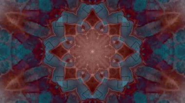 Soyut arkaplan. Arkaplan sanatı. Neslin Mandala 'sı. Video klip arka planı. Meditasyon