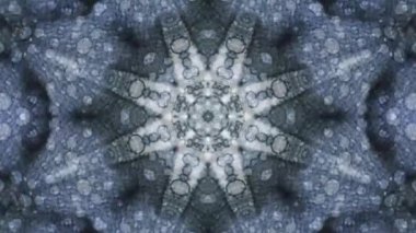 Soyut arkaplan. Arkaplan sanatı. Neslin Mandala 'sı. Video klip arka planı. Meditasyon