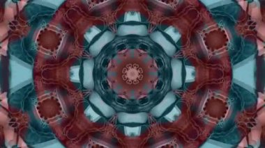 Soyut arkaplan. Arkaplan sanatı. Neslin Mandala 'sı. Video klip arka planı. Meditasyon