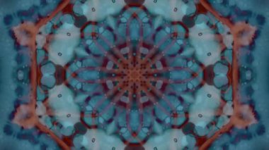 Soyut arkaplan. Arkaplan sanatı. Neslin Mandala 'sı. Video klip arka planı. Meditasyon