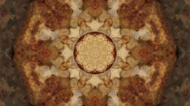 Soyut arkaplan. Arkaplan sanatı. Neslin Mandala 'sı. Video klip arka planı. Meditasyon