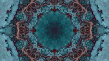 Soyut arkaplan. Arkaplan sanatı. Neslin Mandala 'sı. Video klip arka planı. Meditasyon