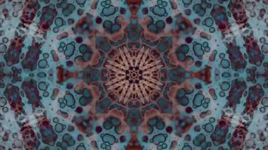 Soyut arkaplan. Arkaplan sanatı. Neslin Mandala 'sı. Video klip arka planı. Meditasyon