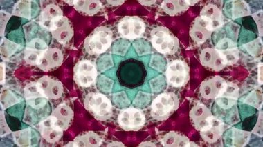 Soyut arkaplan. Arkaplan sanatı. Neslin Mandala 'sı. Video klip arka planı. Meditasyon