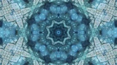 Soyut arkaplan. Arkaplan sanatı. Neslin Mandala 'sı. Video klip arka planı. Meditasyon