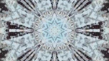Soyut arkaplan. Arkaplan sanatı. Neslin Mandala 'sı. Video klip arka planı. Meditasyon