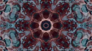 Soyut arkaplan. Arkaplan sanatı. Neslin Mandala 'sı. Video klip arka planı. Meditasyon