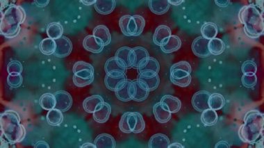 Soyut arkaplan. Arkaplan sanatı. Neslin Mandala 'sı. Video klip arka planı. Meditasyon