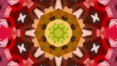 Soyut arkaplan. Arkaplan sanatı. Neslin Mandala 'sı. Video klip arka planı. Meditasyon için arkaplan