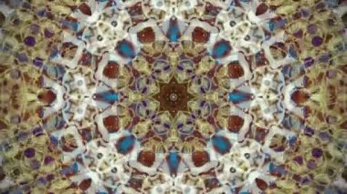 Soyut arkaplan. Arkaplan sanatı. Neslin Mandala 'sı. Video klip arka planı. Meditasyon için arkaplan