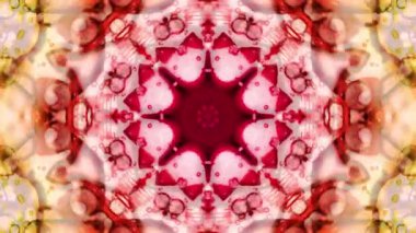 Soyut arkaplan. Arkaplan sanatı. Neslin Mandala 'sı. Video klip arka planı. Meditasyon için arkaplan