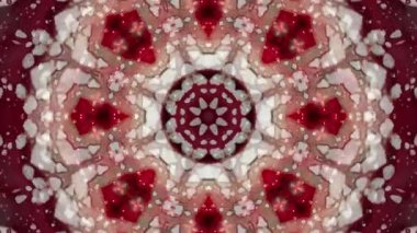 Soyut arkaplan. Arkaplan sanatı. Neslin Mandala 'sı. Video klip arka planı. Meditasyon için arkaplan