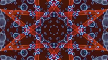 Soyut arkaplan. Arkaplan sanatı. Neslin Mandala 'sı. Video klip arka planı. Meditasyon için arkaplan