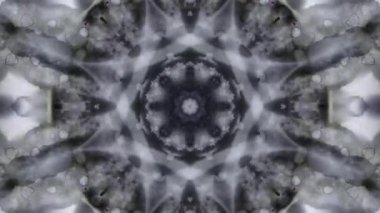 Soyut arkaplan. Arkaplan sanatı. Neslin Mandala 'sı. Video klip arka planı. Meditasyon için arkaplan