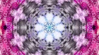 Soyut arkaplan. Arkaplan sanatı. Neslin Mandala 'sı. Video klip arka planı. Meditasyon için arkaplan