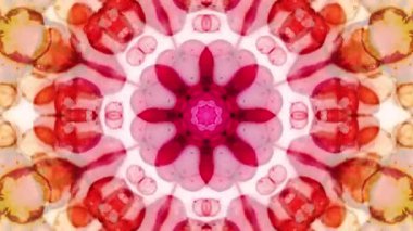 Soyut arkaplan. Arkaplan sanatı. Neslin Mandala 'sı. Video klip arka planı. Meditasyon için arkaplan