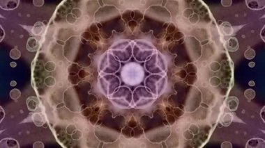 Soyut arkaplan. Arkaplan sanatı. Neslin Mandala 'sı. Video klip arka planı. Meditasyon için arkaplan