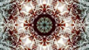 Soyut arkaplan. Arkaplan sanatı. Neslin Mandala 'sı. Video klip arka planı. Meditasyon için arkaplan