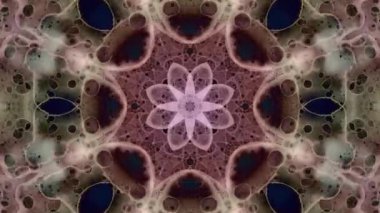 Soyut arkaplan. Arkaplan sanatı. Neslin Mandala 'sı. Video klip arka planı. Meditasyon için arkaplan