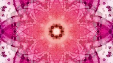 Soyut arkaplan. Arkaplan sanatı. Neslin Mandala 'sı. Video klip arka planı. Meditasyon için arkaplan