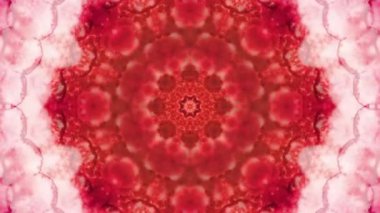 Soyut arkaplan. Arkaplan sanatı. Neslin Mandala 'sı. Video klip arka planı. Meditasyon için arkaplan