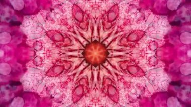 Soyut arkaplan. Arkaplan sanatı. Neslin Mandala 'sı. Video klip arka planı. Meditasyon için arkaplan