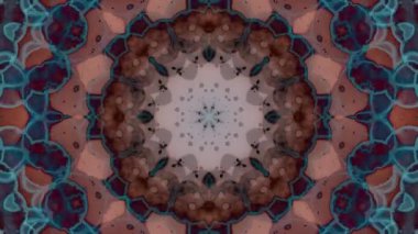 Soyut arkaplan. Arkaplan sanatı. Neslin Mandala 'sı. Video klip arka planı. Meditasyon için arkaplan