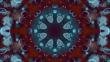 Soyut arkaplan. Arkaplan sanatı. Neslin Mandala 'sı. Video klip arka planı. Meditasyon için arkaplan