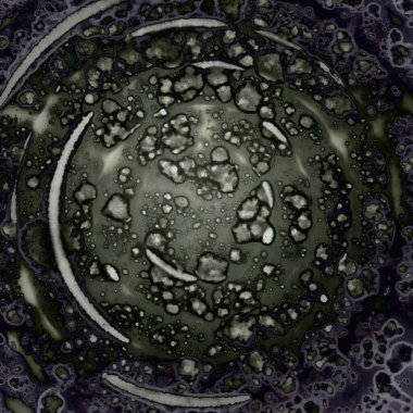 Soyut kare arkaplan. Soyut sanat dokusu. Suluboya ve alkol mürekkebi