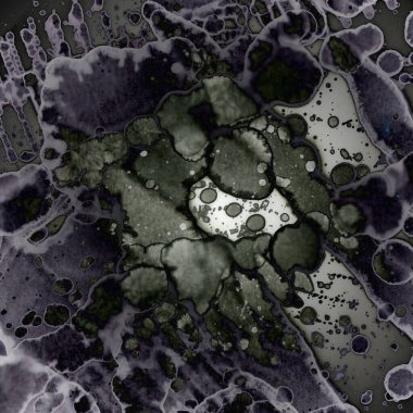 Soyut kare arkaplan. Soyut sanat dokusu. Suluboya ve alkol mürekkebi