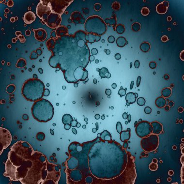 Soyut kare arkaplan. Soyut sanat dokusu. Suluboya ve alkol mürekkebi