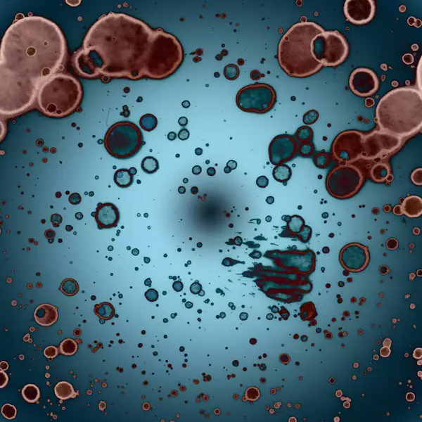 Soyut kare arkaplan. Soyut sanat dokusu. Suluboya ve alkol mürekkebi