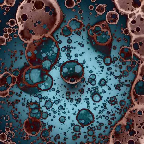 Soyut kare arkaplan. Soyut sanat dokusu. Suluboya ve alkol mürekkebi