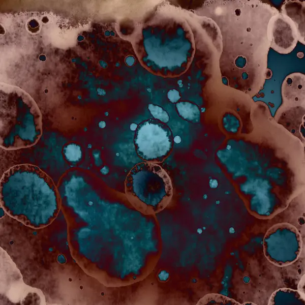 Soyut kare arkaplan. Soyut sanat dokusu. Suluboya ve alkol mürekkebi