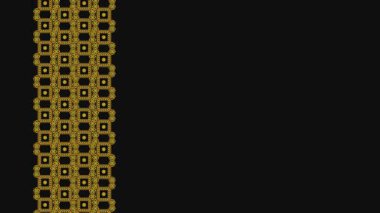 Ukrayna deseni. Ukrayna nakış işi. Koyu arkaplan ve sarı desen