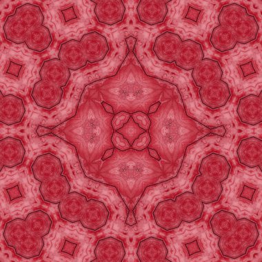 Kusursuz soyut desen. Simetrik dokular. Kare şekilli sanat