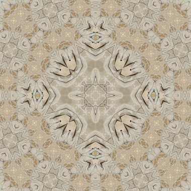 Kusursuz soyut desen. Simetrik dokular. Kare şekilli sanat