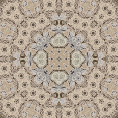 Kusursuz soyut desen. Simetrik dokular. Kare şekilli sanat