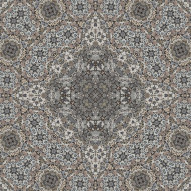 Kusursuz soyut desen. Simetrik dokular. Kare şekilli sanat