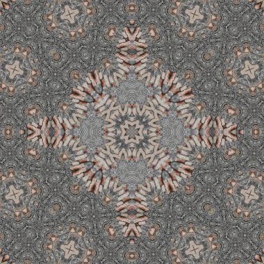 Kusursuz soyut desen. Simetrik dokular. Kare şekilli sanat