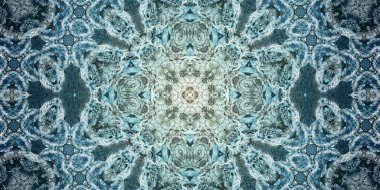 Kusursuz sanat modeli. Sanat çiçeği. Doku sanatsal desen