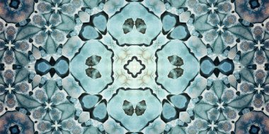 Kusursuz sanat modeli. Sanat çiçeği. Doku sanatsal desen