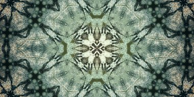 Kusursuz sanat modeli. Sanat çiçeği. Doku sanatsal desen