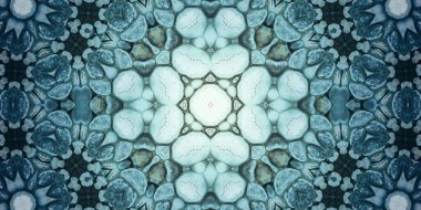 Kusursuz sanat modeli. Sanat çiçeği. Doku sanatsal desen