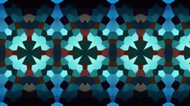 Video kalıpları. Sanat örnekleri. Halı şeridi. Soyut kaleydoskop. Sanat alkolü mürekkebi ve suluboya