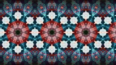 Video kalıpları. Sanat örnekleri. Halı şeridi. Soyut kaleydoskop. Sanat alkolü mürekkebi ve suluboya