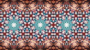 Video kalıpları. Sanat örnekleri. Halı şeridi. Soyut kaleydoskop. Sanat alkolü mürekkebi ve suluboya