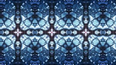 Video kalıpları. Sanat örnekleri. Halı şeridi. Soyut kaleydoskop. Sanat alkolü mürekkebi ve suluboya