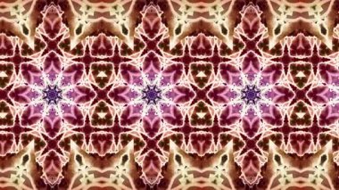 Video kalıpları. Sanat örnekleri. Halı şeridi. Soyut kaleydoskop. Sanat alkolü mürekkebi ve suluboya